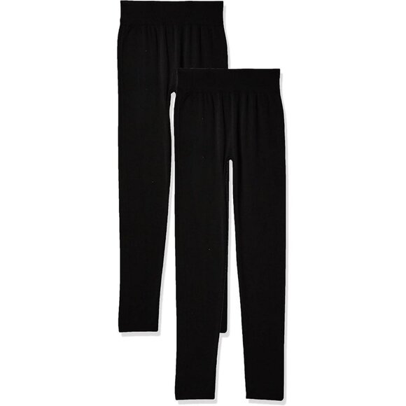 NWT 32 Degrees 2 Light Thermal Baselayer Legging Pant 1307668 S Black / Black - Picture 1 of 8